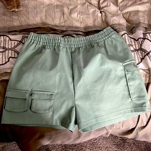 Pastel Green Nike Shorts